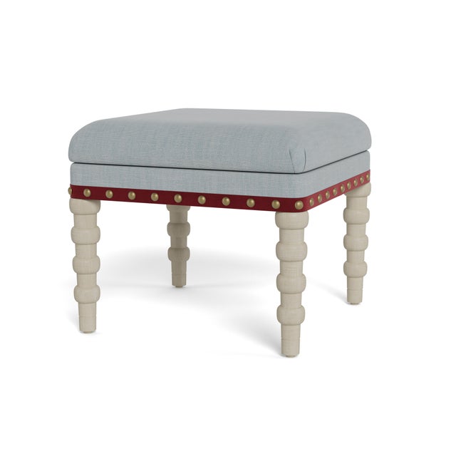 Stylish and versatile, this stool harmoniously gets to work as a little table or footrest and could be pulled up for a...