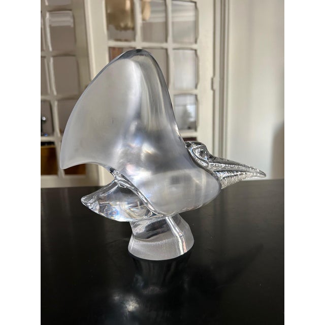 Pelican in Daum Glass by Jean Daum for Daum For Sale - Image 14 of 14
