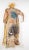 Faisal Samra Saudi Arabian 1955 - Mixed media doll sculpture, with fabric, paint, plastic animal figures, doll, fishing...