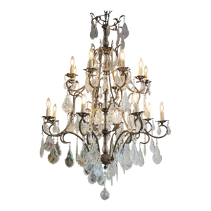 Huge 16 Lite French Crystal Chandelier