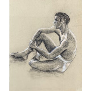 1960s Male Nude Drawing For Sale