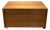 1960s Danish Modern Teak Blanket Chest / Storage Trunk on Casters For Sale