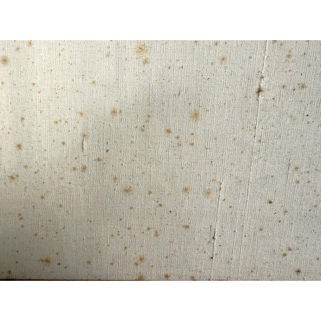 Village Life Mayan Folk Painting by Pablo Noe Salazar Acrylic on Canvas Guatamala 1978 For Sale - Image 9 of 14