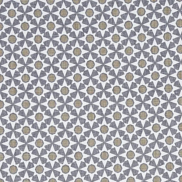Contemporary Schumacher Serendipity Fabric in Smoke & Taupe For Sale - Image 3 of 3