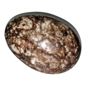 1950s Solid Marble Egg Paperweight Decor