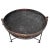 Farmhouse Vintage Iron Kadai Fire Bowl For Sale - Image 3 of 4