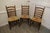 19th Century Farmhouse Ladder Back Dining Chairs, 1830s, Set of 3 For Sale - Image 3 of 7