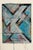 Robert Kelly, 1983 Abstract Geometric Oil and Gouache Painting Study for Alma Robert Kelly For Sale - Image 4 of 14