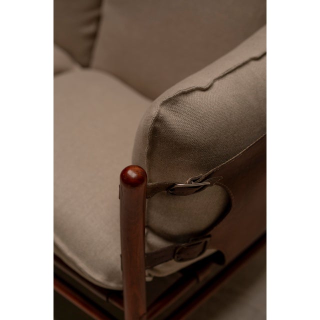 Ilona Safari Three-Seater Sofa by Arne Norell for Aneby Möbler, 1960s For Sale - Image 6 of 18