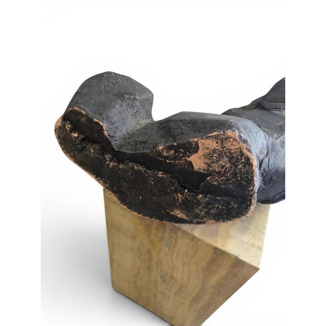 Alfredo Lanz, Greek Horse Sculpture, 1970, Terracotta For Sale - Image 13 of 14