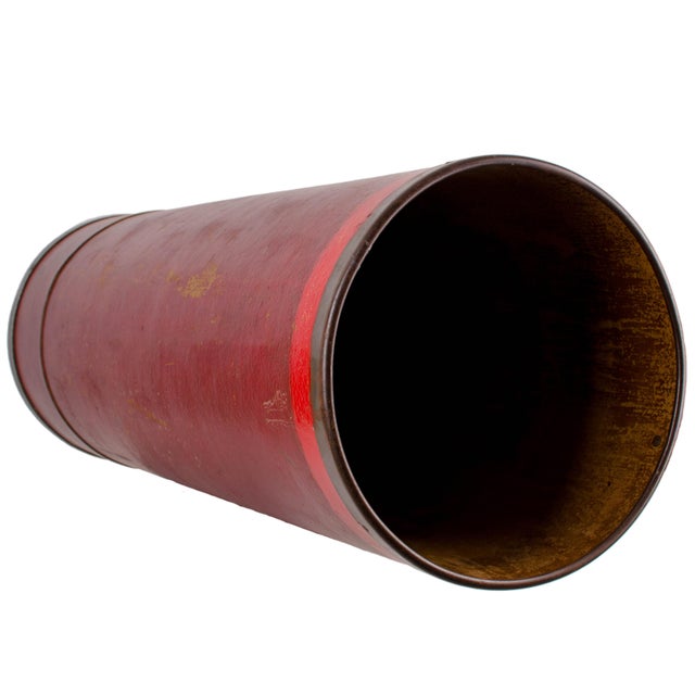 Spaulding Fibre Company Golf Club Tube with A.B. Frost Print Chairish