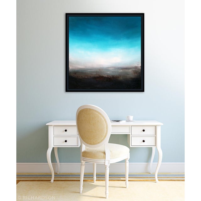Sea Mist No. 1 is a high contrast, atmospheric oil painting that captures the poetry of coastal light just before the...