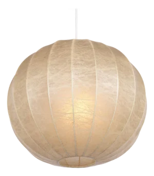 Mid-Century German Cocoon Pendant Lamp from Goldkant Leuchten, 1960s
