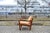 Ocher Leather & Teak Easy Armchair by Niels Eilersen for Illum Wikkelsø, 1960s For Sale - Image 15 of 18