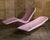 1960s Fibrella Lounge Chair by Le Barron, Powder Pink, Attributed For Sale In Los Angeles - Image 6 of 7