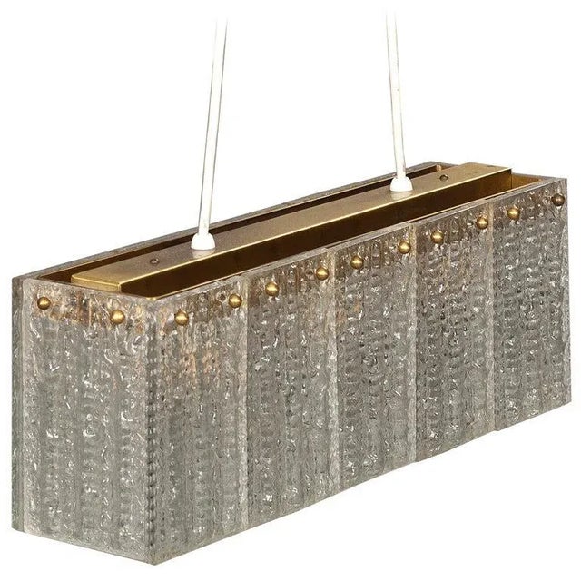 Gold A Chandelier by Carl Fagerlund for Orrefors For Sale - Image 8 of 8