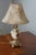 Vintage Petite Polished Alabaster French Style Accent Lamp For Sale - Image 4 of 7