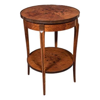 Antique Two Tier Occasional Table, French, Kingwood, Lamp, Jardiniere, Edwardian For Sale
