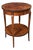 Antique Two Tier Occasional Table, French, Kingwood, Lamp, Jardiniere, Edwardian For Sale