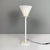 Italian Modern Table Lamp in Murano Glass and Yellow Metal, 1980s For Sale - Image 3 of 17