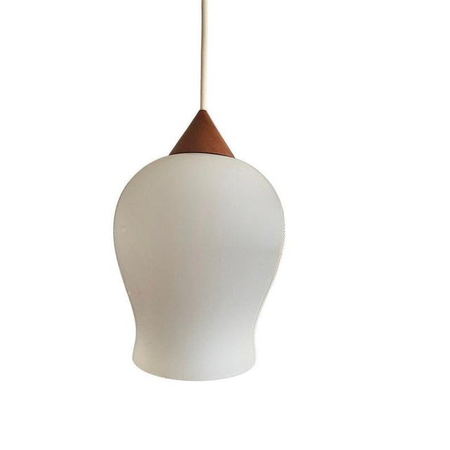 Vintage Scandinavian Pendant Lamp For Sale - Image 3 of 7