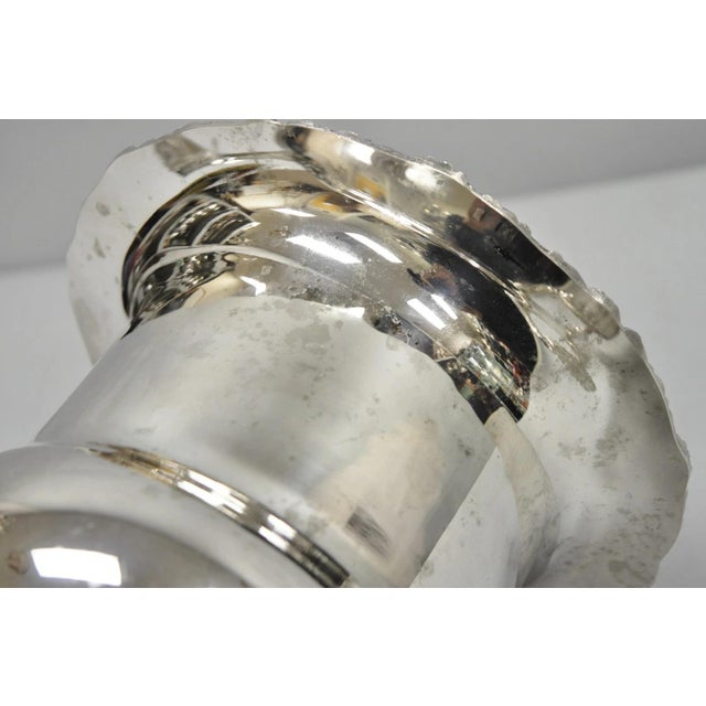 Vintage Victorian Silver Plated Trophy Cup Urn Champagne Chiller Bar Ice Bucket For Sale - Image 15 of 16