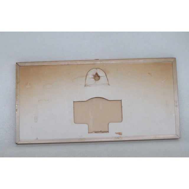 Mid-Century Modern Lt Johnson Agency Nature Landscape Advertising Thermometer Picture For Sale - Image 3 of 7