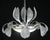 1940s Lovely Art Deco Barovier E Toso Chandelier, Murano Glass For Sale - Image 4 of 14
