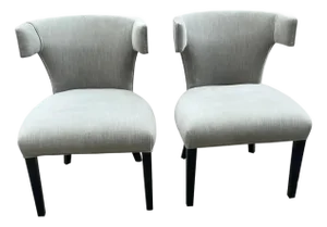 Pair of Vintage Klismos Side Chairs - Pair