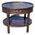 Vintage Baker Furniture Milling Road Chinese Chippendale Oval Side Table For Sale
