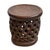 Tribal Carved Vintage Bamileke Round Side Table / Stool For Sale - Image 3 of 5