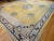 Textile Antique Chinese Peking Rug, Handwoven Ningxia Medallion Pattern, Pale Yellow, 13' X 16' For Sale - Image 7 of 15