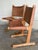 Saddle Brown Leather Dining Chairs Set of 4 Mid-Century Modern 1970s For Sale - Image 10 of 14