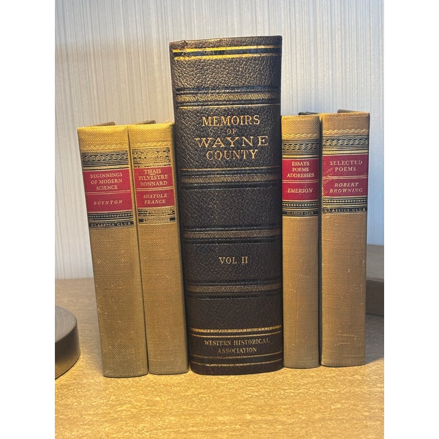 American 113 Years Old … Very Rare 1912 Historical Volumes … Memoirs of Wayne County & Richmond, Indiana … 2 Volume Set…. For Sale - Image 3 of 18