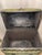 Uttermost Uttermost "Milford" Large Joella Verde Tooled Leather Style Chest Trunk For Sale - Image 4 of 10