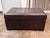 Contemporary Twin Size Gumps Leather Ottoman Hidden Sleeper For Sale - Image 3 of 12