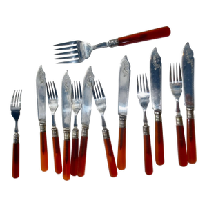 Bakalite Fish Set With Server