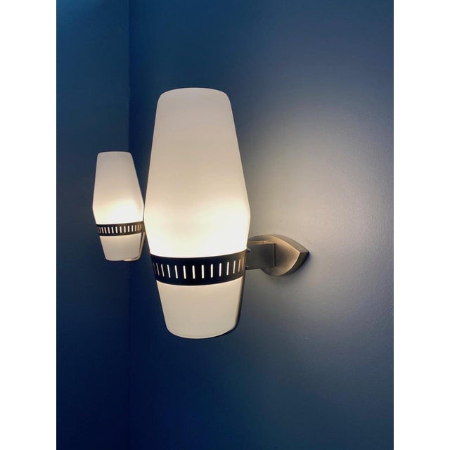 Italian Wall Lights by Stilnovo, 1950, Set of 2 For Sale - Image 6 of 11