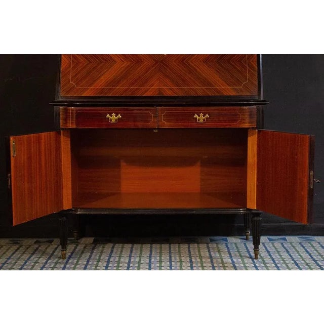 Mid-Century Italian Cabinet Bookcase, 1950s For Sale - Image 14 of 16