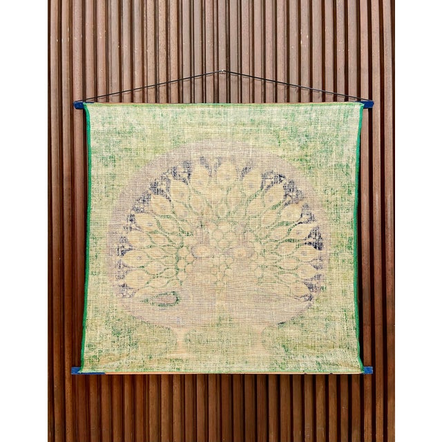 Danish Graphic Art Wall Hanging in Jute by Hans-Jürgen Schöbel for Södahl Design, 1960s For Sale - Image 14 of 15