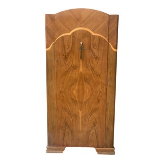 Art Deco Harris Lebus Small Gentleman’s Wardrobe For Sale