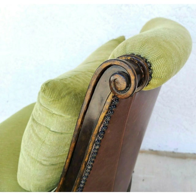 Marge Carson Huntington Manor Statement Lounge Chair For Sale In Miami - Image 6 of 11