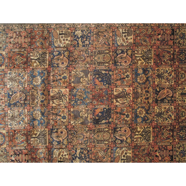 1960s Persian Bakhtiar Carpet - 11'9" X 8'7" For Sale - Image 4 of 6