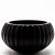 This magnificent hand-blown Murano bowl in onyx black is a versatile piece that embodies both luxury and functionality,...