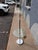 Mid 20th Century Mid-Century Modern Chrome and Lucite Floor Lamp With Integrated Glass Table For Sale - Image 5 of 12