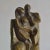 Dutch Cubist Bronze Sculpture of Man and Women Standing, 1960s For Sale - Image 3 of 6