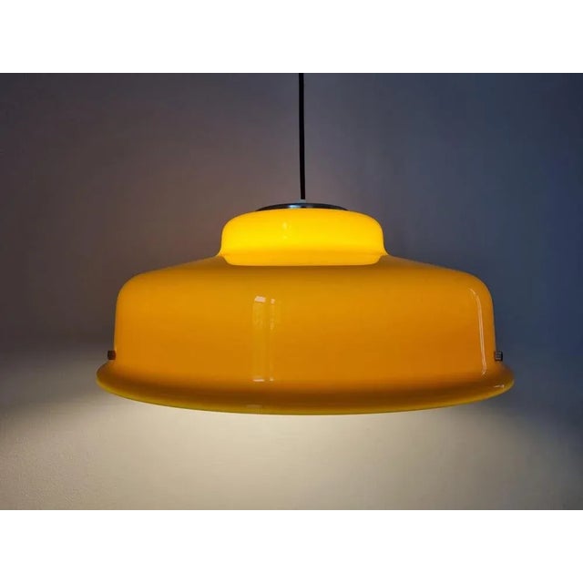 Mid-Century Pendant Meblo by Harvey Guzzini, Italy, 1970s For Sale - Image 13 of 16
