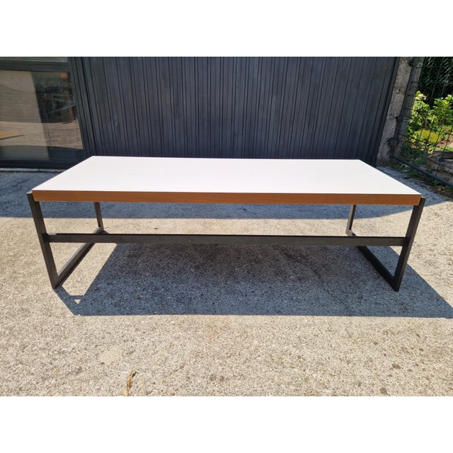 Wood Vintage Double-Sided Coffee Table, 1970s For Sale - Image 7 of 18