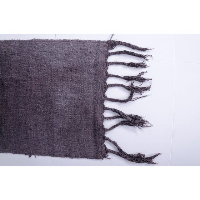 Vintage Antique Hemp Runner, 1960 For Sale - Image 16 of 18