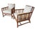 McGuire McGuire San Francisco Rattan Lounge Chairs, a Pair For Sale - Image 4 of 12